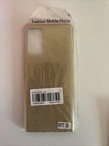 Samsung Note 20, S20fe Gel Hülle Gold Farbe - Bild 1 von 2