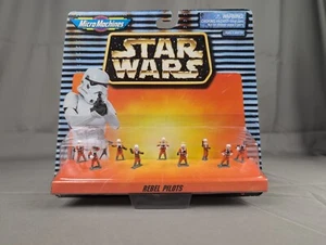 Vintage Micro Machines Star Wars Rebel Pilots MOC 1996 Action Figures - Picture 1 of 4