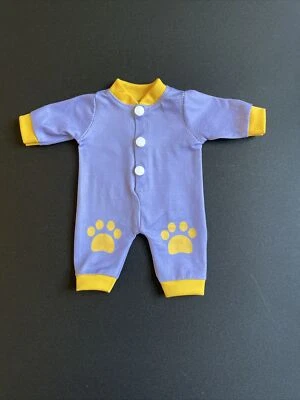 Purple Paw Romper 12" 14” Boy Doll Clothes Baby Alive Luke Stella Melissa & Doug
