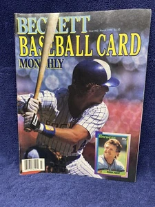 Tarjeta de béisbol Beckett mensual - edición #60 - marzo de 1990 - cerveceros Robin Yount - Imagen 1 de 2