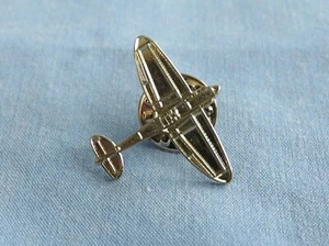 Vintage Metal Plane Pin Badge of Spitfire - Picture 1 of 8