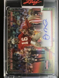 JOE MONTANA 2023 Leaf Vibrance Red Field of View Auto 2/2 Price Negotiable