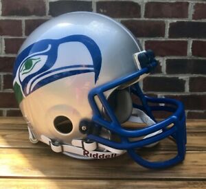 Dave Krieg VINTAGE RIDDELL VSR-1 Seattle Seahawks FOOTBALL HELMET Size Large
