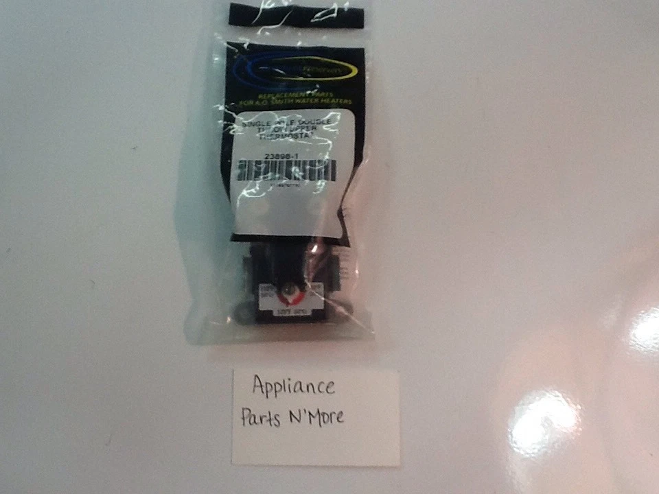 A.O.Smith water heater single pole double throw upper thermostat 23898-1 - Image 1 of 2