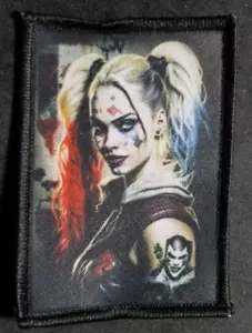 Harley Quinn Joker's Sidekick Batman Sublimation Patch ca. 2,75x3,5" - Bild 1 von 1