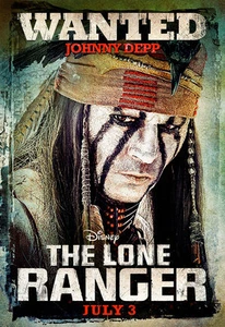 Tonto from The Lone Ranger III A1 High Quality Canvas Art Print - Picture 1 of 1