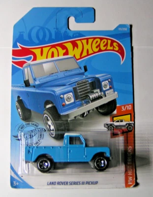 Hot Wheels - Land Rover Series III Pickup - Long Card - Hw Hot Camion 2019 FYF07 - Immagine 1 di 2
