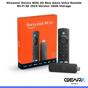 Amazon Fire TV Stick 4K Max Streaming With Alexa Voice Remote Control Latest Gen - Picture 1 of 6