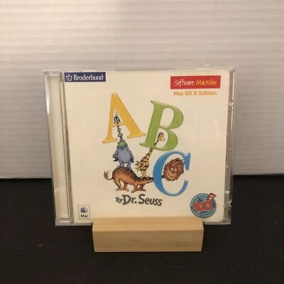 Dr. Seuss's ABC Mac OSX CD-ROM 2004 RARE VG - Image 1 of 3