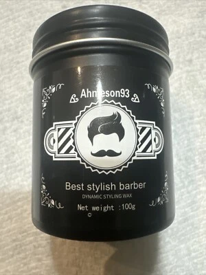 Wax Hair Styling Aqua  White100g Ahmeson93 Stylish Barber Dynamic Wax - Image 1 of 4