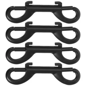 4pcs Double Ended Snaps Hooks Double Ended Bolt Snap Hooks Dog Leash Clip - Picture 1 of 12
