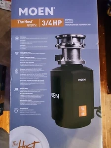 Moen 3/4 HP Continuous Feed Garbage Disposer Waste Disposal GXB75C *NEW* - Picture 1 of 9