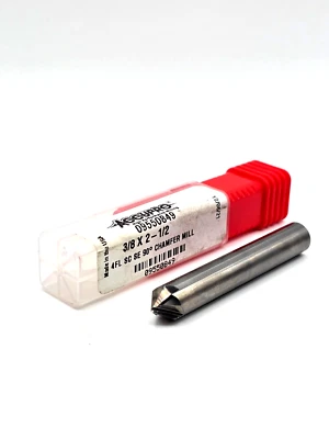 Accupro Chamfer Mill 3/8 英寸直径 3/8 英寸柄直径 90 度 4 长笛 09550849 — 第 1/3 张图片
