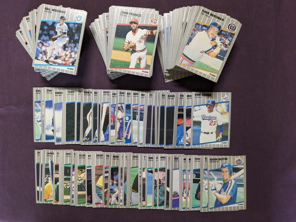 1989 Fleer Baseball Card #1 - #200 - - - Pick A Card - - - Complete a Set - Image 1 of 1