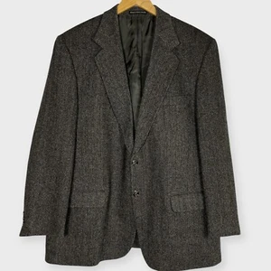Cricketeer Sports Coat Mens 46R Brown Tweed Lambswool Urban Suit Jacket Canada - Picture 1 of 16