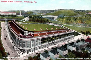 Baseball Forbes Field Pittsburgh Pirates PA Pennsylvania Postkarte  - Bild 1 von 3