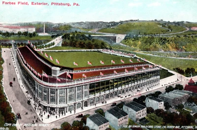 Baseball Forbes Field Pittsburgh Pirates PA Pennsylvania Postcard  - Image 1 of 3