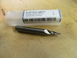 Harvey Vollhartmetall 3 Flöten konischer Schaftfräser 20° pro Seite 5/16" Schaft - Bild 1 von 2