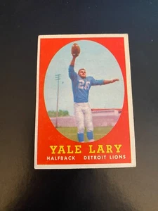 1958 TOPPS FOOTBALL #18 YALE LARY!! $1 SHIPPING!! - Picture 1 of 2