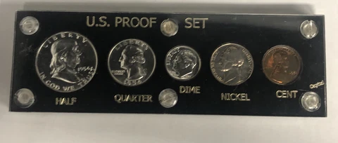 1954 US Proof Set #8 Cover