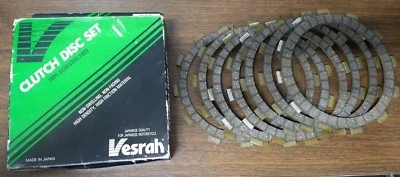 Nuevo juego de discos de embrague Vesrah YFM400 '93 YFM350XB 91-93 92-93 YFM350FWD VC-295 CB1 Foto 1 de 2