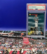 Rare Collectors David Robinson 1993 Upper Deck Skylights Basketball Card PSA-7