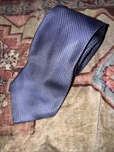 Burberry Light Blue Geometric - Pure Silk Tie - Made In England - 4" x 58” - Picture 1 of 9