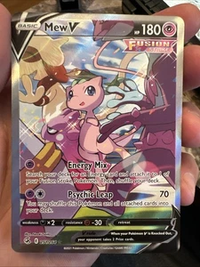 Mew V (Alternate Full Art) 251/264 Swsh08: Fusion Strike Holo - Picture 1 of 5