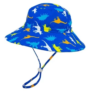 Baby Boy Sun Hat UPF 50 | Outdoor Bucket Adjustable Beach Hat with Wide Brim ... - Picture 1 of 4