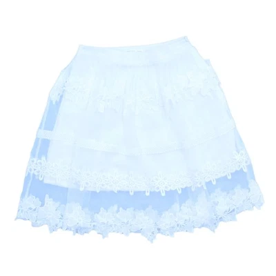 Falda midi para mujer Endless Rose W 29 en blanco 100 % poliéster Foto 1 de 4