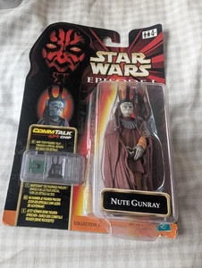 Star Wars Episode 1 Nute Gunray Figure new commtalk chip commtech - Picture 1 of 1