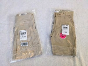 Children’s Place Girls Khaki Shorts & Skirt School Uniform Size 6 Stretch NWT - Picture 1 of 3