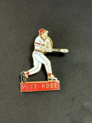 Prendedor Pete Rose Cincinnati Reds Philadelphia Phillies #14 Foto 1 de 2
