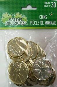 ST.PATRICK'S COINS 30 CT IN A PACK