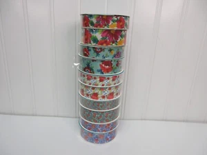 Pioneer Woman Grosgrain Ribbon 5 patterns 2 sizes 5/8"Wx3yrd & 7/8"x3yrd Fabric - Picture 1 of 13