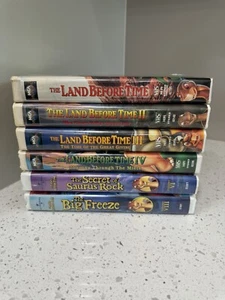 The Land Before Time 6 VHS Set! - Picture 1 of 7