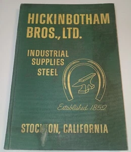 Vintage 1959 Hickinbotham Bros. Industrial Supply, Tool & Hardware Catalog #107 - Picture 1 of 12