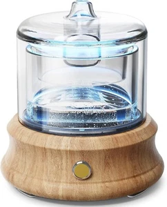 USB Glass Reservoir Diffuser, 80ml Eco-Friendly Glass Oil Diffuser for Essent... - Picture 1 of 5