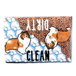 Shetland Pastorro Imán Lavavajillas Cocina Accesorios de Limpieza y Decoración del Hogar - Imagen 1 de 12