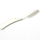 Men Comb Hairdressing Accessories Folding Beard Stainless Steel