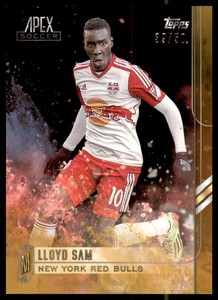 2015 Topps Apex MLS Gold #6 Lloyd Sam /50