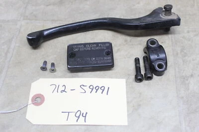 2005 Bombardier Rally 175 200 Oem Front Brake Master Cylinder Lever Cap Clamp - Image 1 of 4