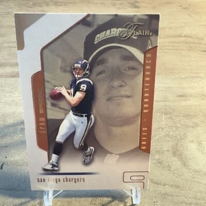 2002 Flair Drew Brees #12 San Diego Chargers Free Shipping - Picture 1 of 2