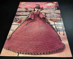 CQ12 TNS 1997, CROCHET LADIES OF FASHION- ELEANORA OF SPAIN PATTERN LEAFLET - Picture 1 of 2