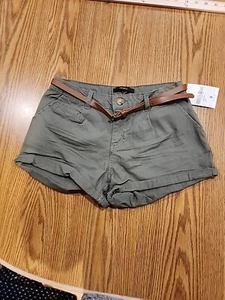 Olive Green Shorts Belt New With Tags Women's S - Picture 1 of 10