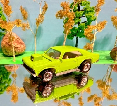 Chevrolet Nova SS 1972 edición limitada Muscle Car Johnny Lighting 1/64 Foto 1 de 4