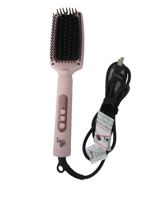Lange Le Vite Hair Brush Straightener Pink Blush L'ange Thermal Ion Ceramic - Image 1 of 4