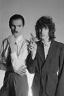 Brothers Ron And Russell Mael Of American Rock Group Sparks 1974 OLD PHOTO