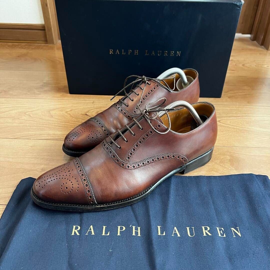Ralph Lauren Purple Label Brown Dress Shoes for Men for sale Ralph Lauren Purple Label Brown Dress Shoes for Men for sale
