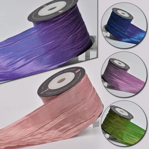 1Yard Pleated Ribbons for Wedding Party Decoration Bouquet Gifts Packing Ribbon - Photo 1 sur 59